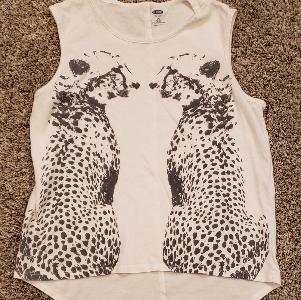 Justice girls size 10-12 tank top